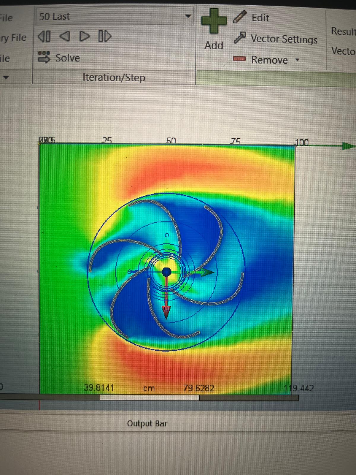 CFD of turbine